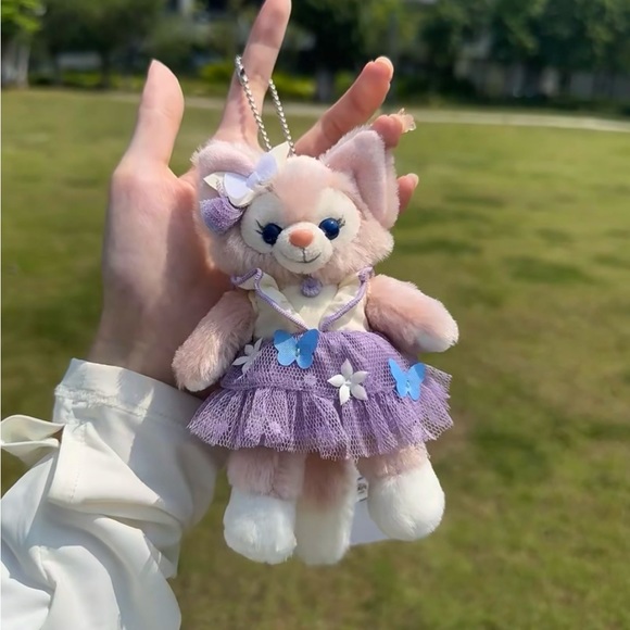 Tokyo Disney 40th Anniversary LinaBell Plush Keychain 💜 - Picture 4 of 4